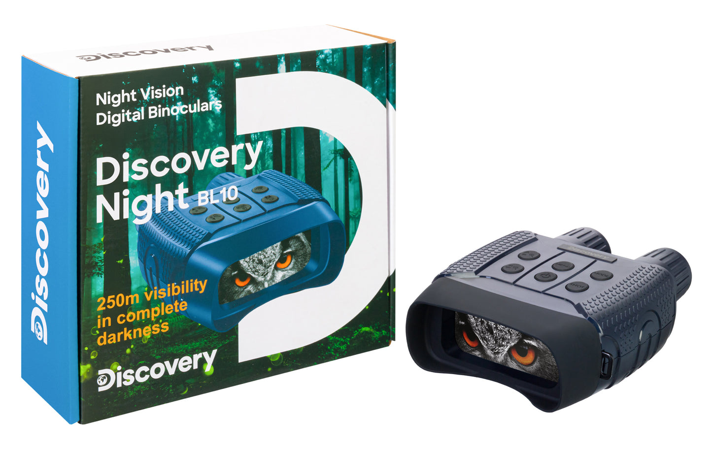 Levenhuk Discovery Night BL10 Digital Night Vision Binoculars with Tripod