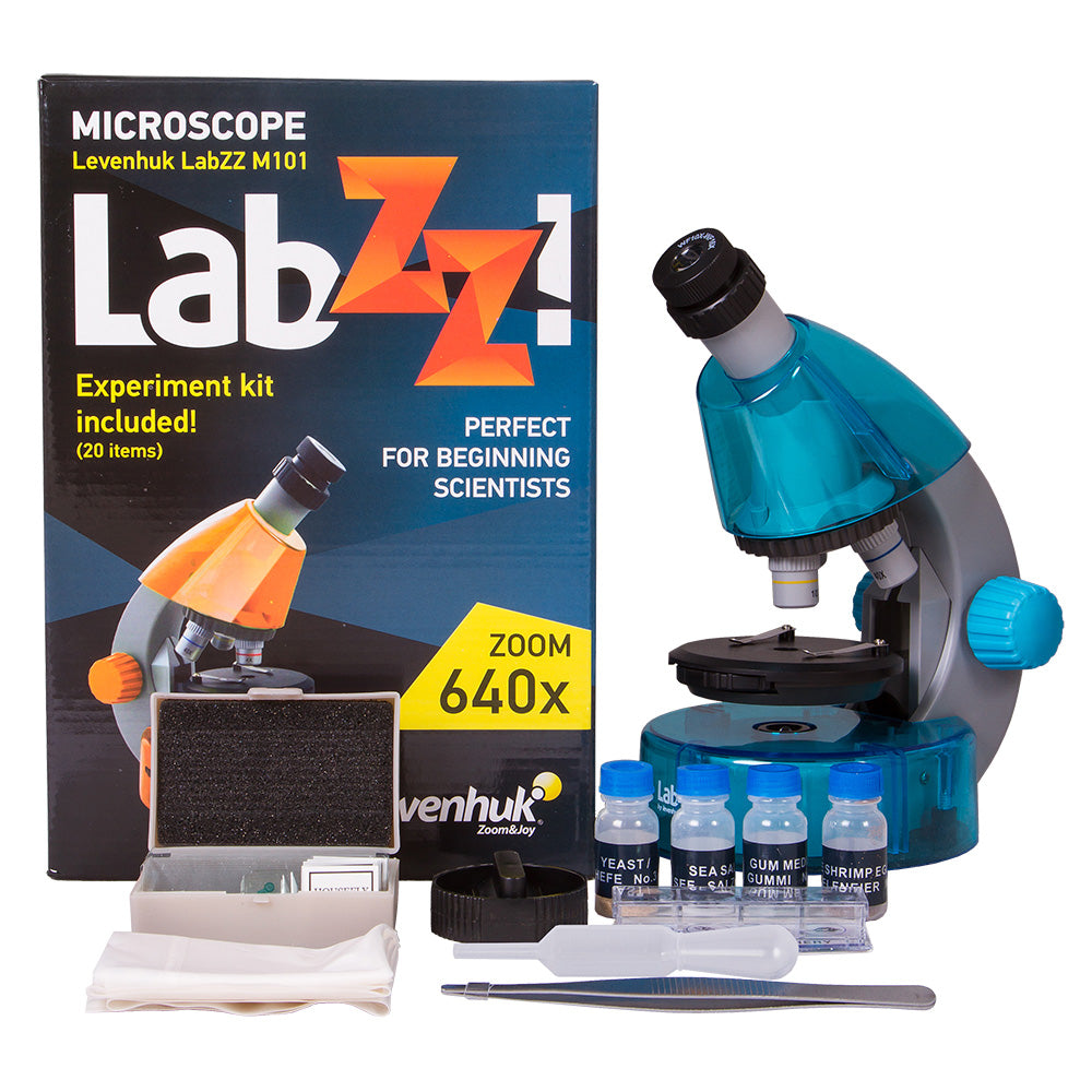Mikroskop Levenhuk LabZZ M101 – Lazur