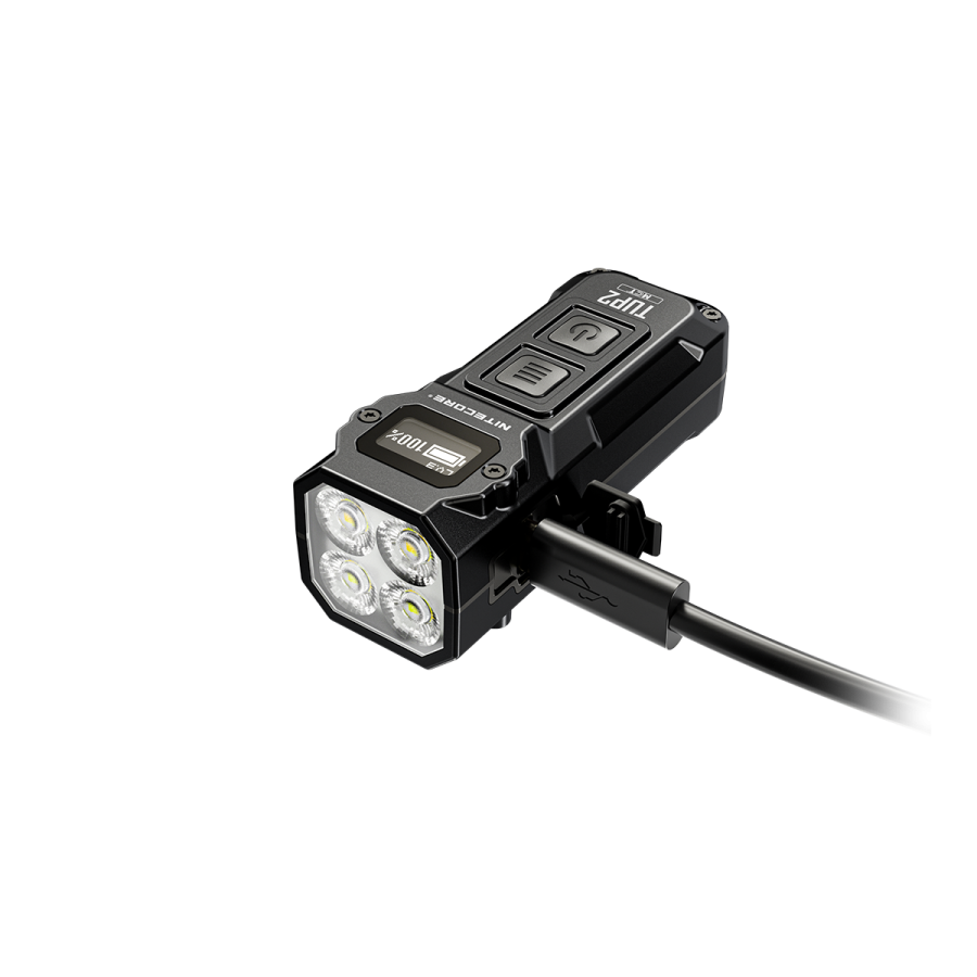 Nitecore TUP2 — ładowanie przez USB-C
