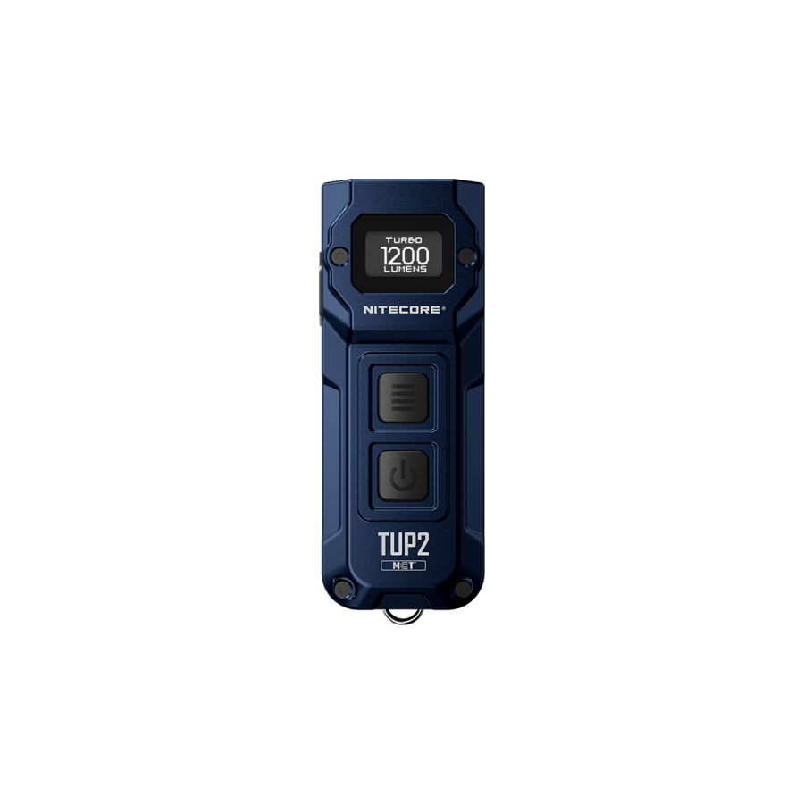 Nitecore TUP2 — niebieski, widok z góry
