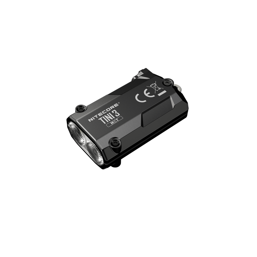 Nitecore TINI 3 — czarny, tył obudowy