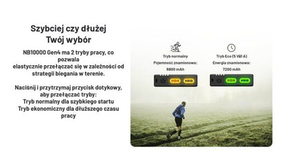 Zewnętrzna ładowarka Power Bank Nitecore NB10000 GEN4 (QC 3.0, 10000 mAh), 2xUSB-C A V A N G U A R D I S