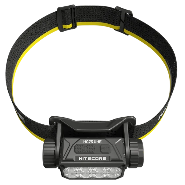 Nitecore HC75 UHE Leistungsstarke Stirnlampe (USB-C)