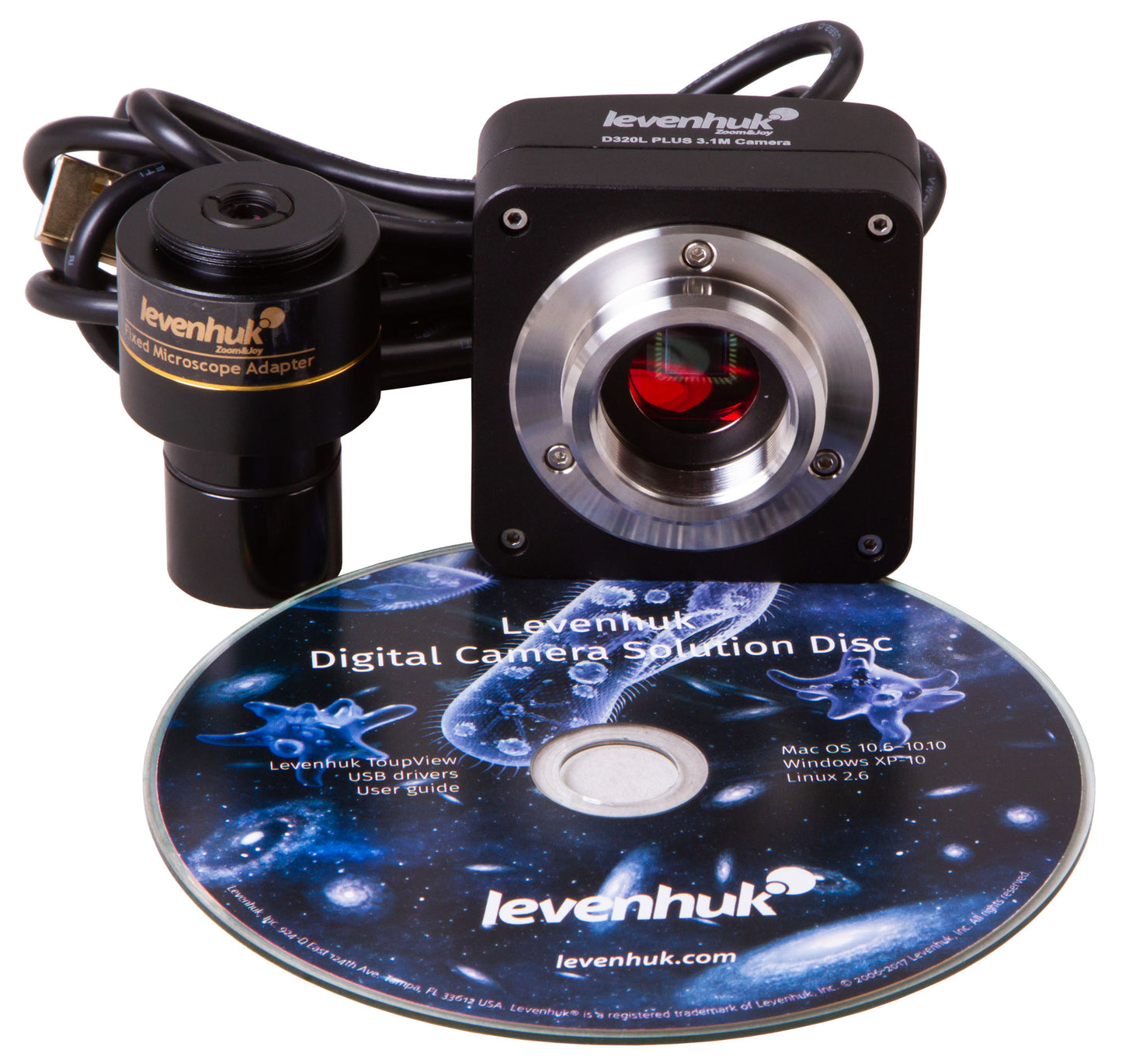 Levenhuk D320L PLUS 3.1M Digital Monocular Microscope