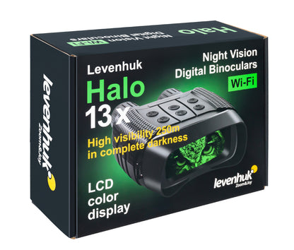 Cyfrowa lornetka noktowizyjna Levenhuk Halo 13X Wi-Fi A V A N G U A R D I S