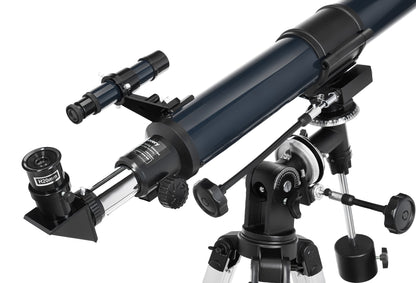 Levenhuk Discovery Spark 709 EQ Telescope with a book 