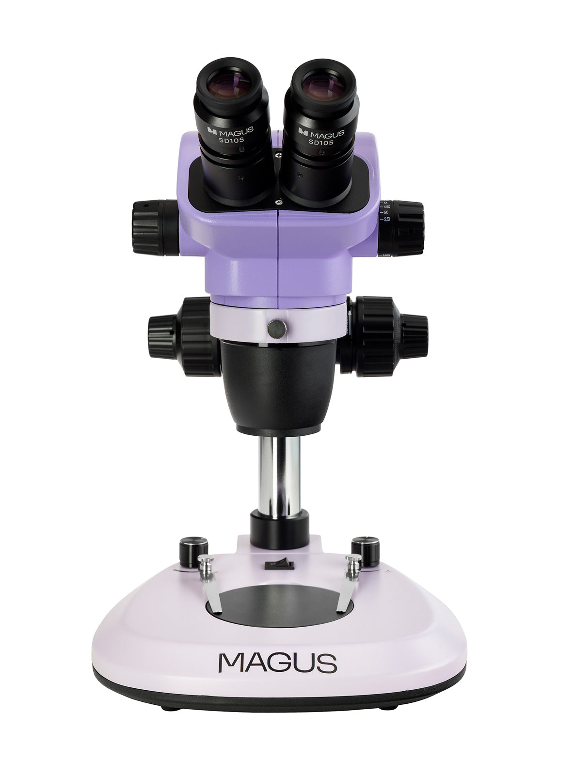 MAGUS Stereo 8B — głowica dwuokularowa i podstawa
