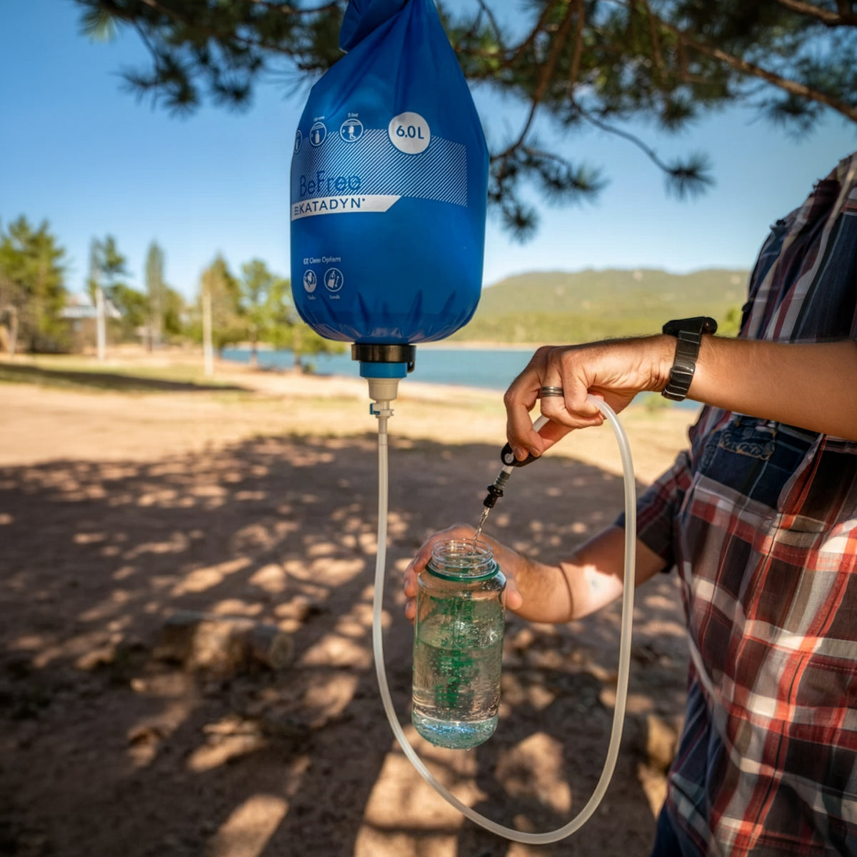 Filtr grawitacyjny Katadyn BeFree Gravity — 6 l — szczegóły
