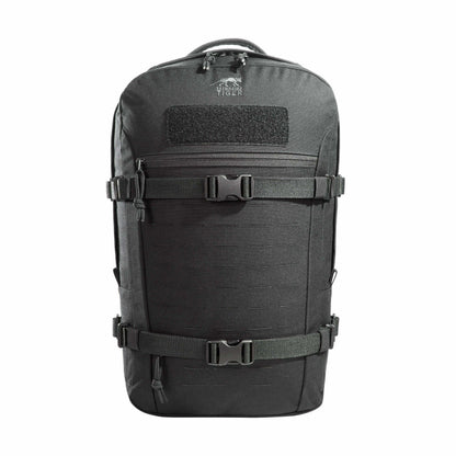 Tasmanian Tiger Modular Daypack XL — czarny plecak, widok z przodu