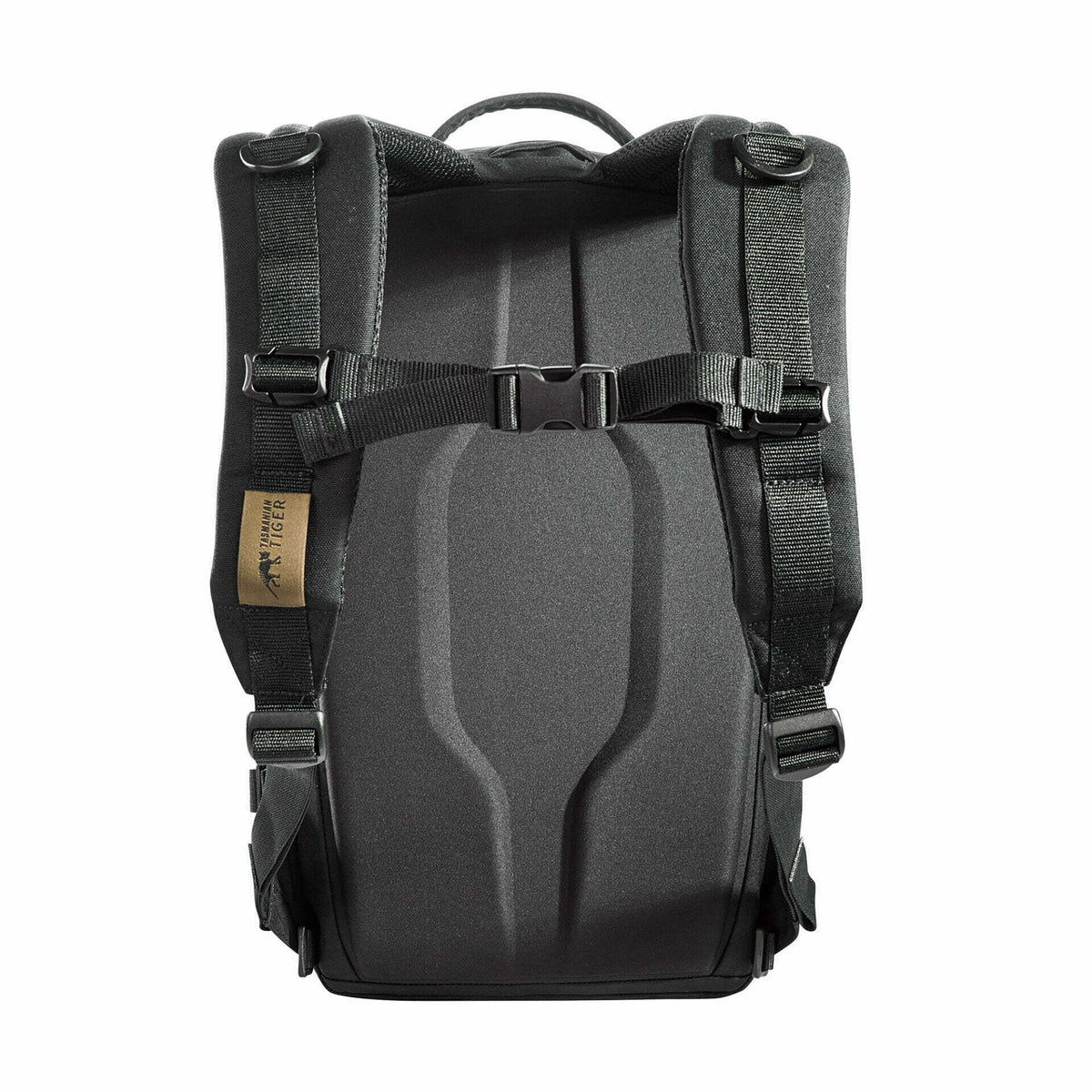 Plecak Tasmanian Tiger Modular Daypack XL 23 l — czarny — konstrukcja i detale