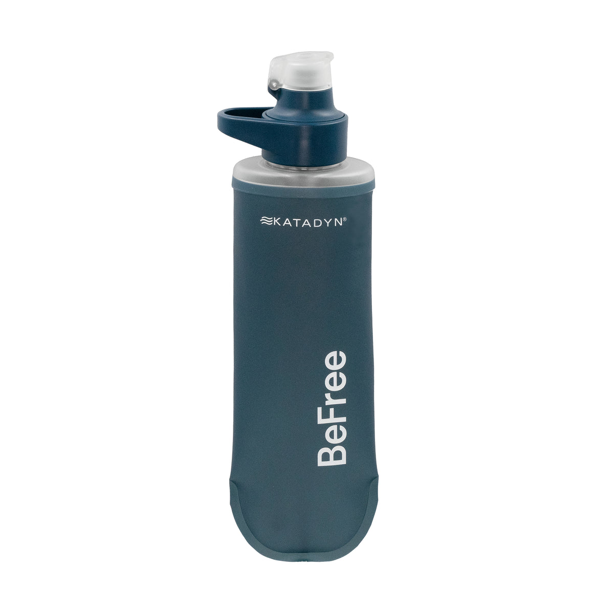 Butelka zwijana z filtrem Katadyn BeFree AC Filter 0,5 l niebieskoszara — zdjęcie 1