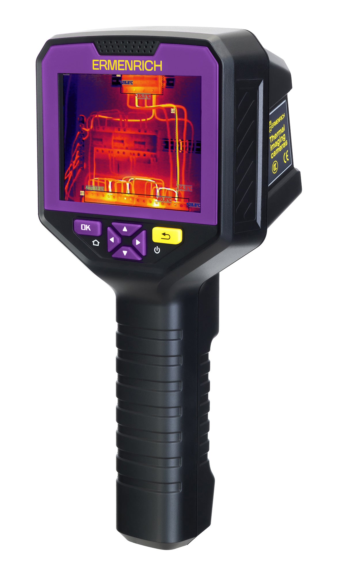 Kamera termowizyjna Ermenrich Seek TV90 — 256 × 192 px — widok produktu