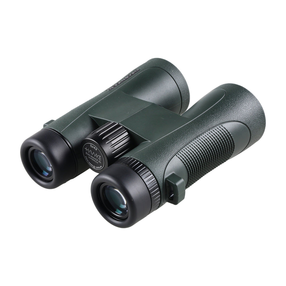 Hawke Endurance ED 8×42 zielona — widok od strony okularów