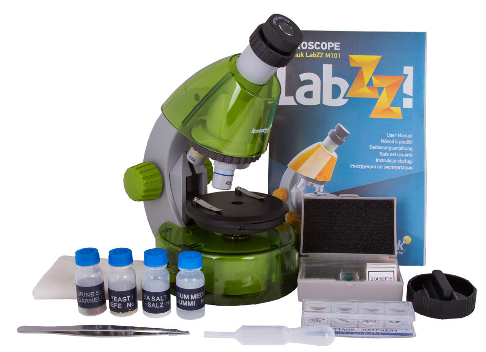 Mikroskop Levenhuk LabZZ M101 – Limonka