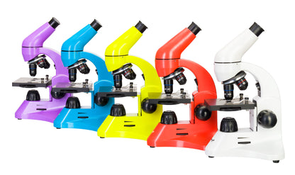 Mikroskop Levenhuk Rainbow 50L Orange 40–800x K50 — zdjęcie 4