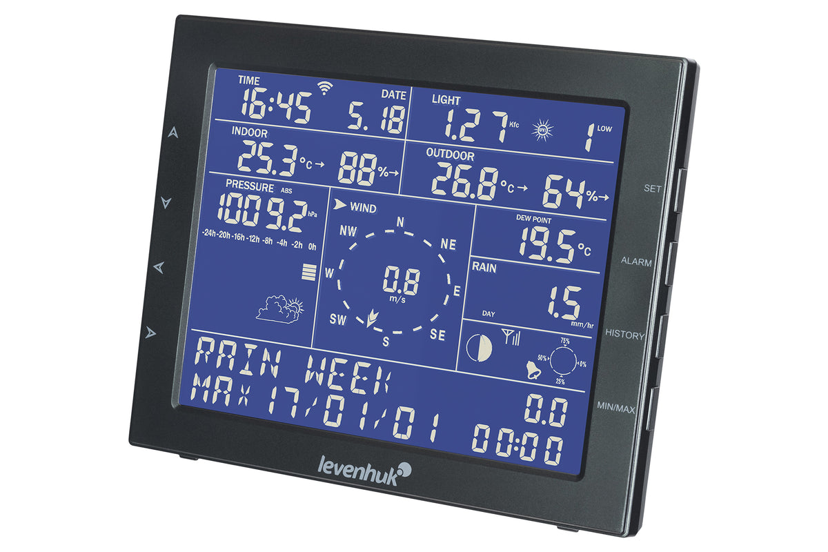 Stacja meteorologiczna Levenhuk Wezzer PRO LP330 — szczegóły