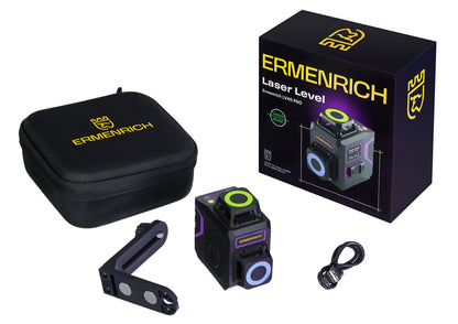Poziomica laserowa Ermenrich PRO LV40 — szczegóły
