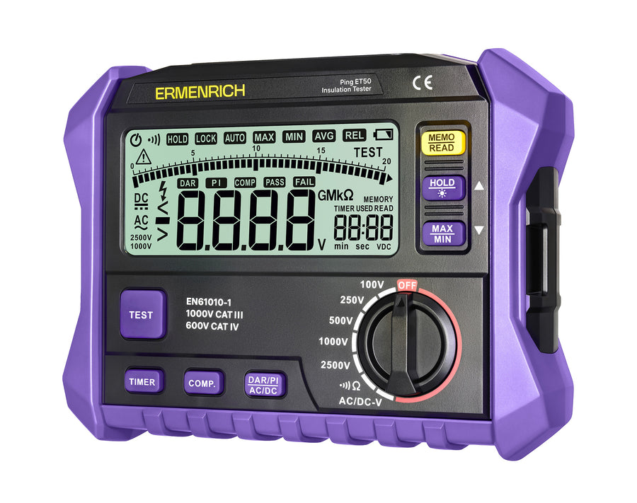 Tester izolacji Ermenrich Ping ET50