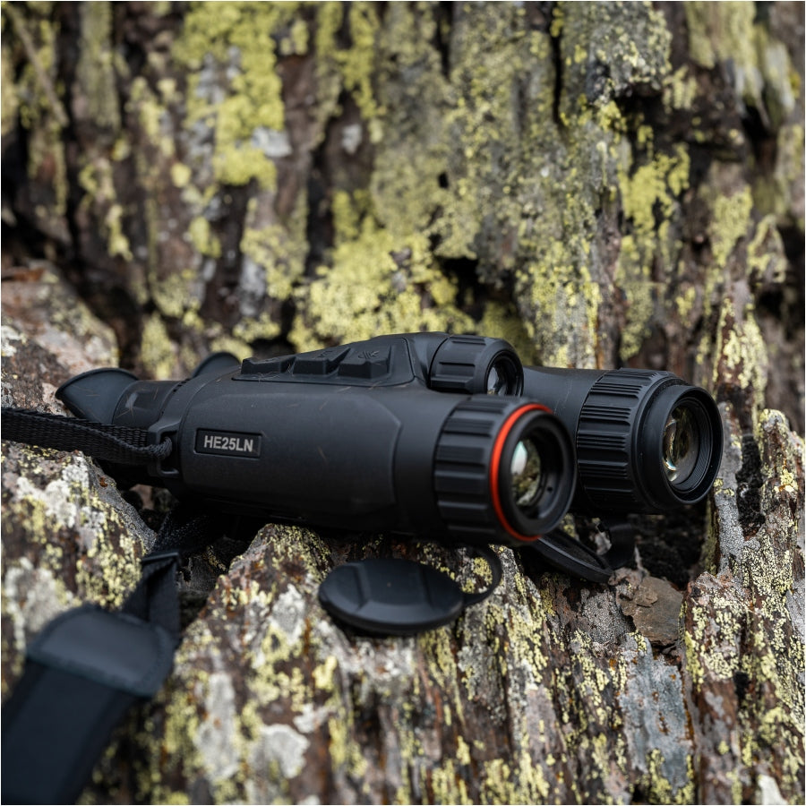 Lornetka multispektralna HIKMICRO Habrok 4K HE25L – termowizja 256×192, 4K, dalmierz 1000 m, IR 850 nm A V A N G U A R D I S