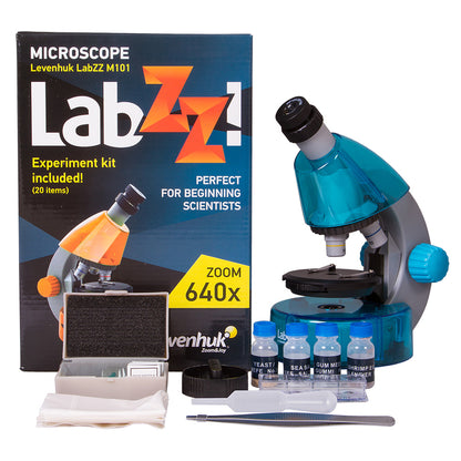 Mikroskop Levenhuk LabZZ M101 – Lazur