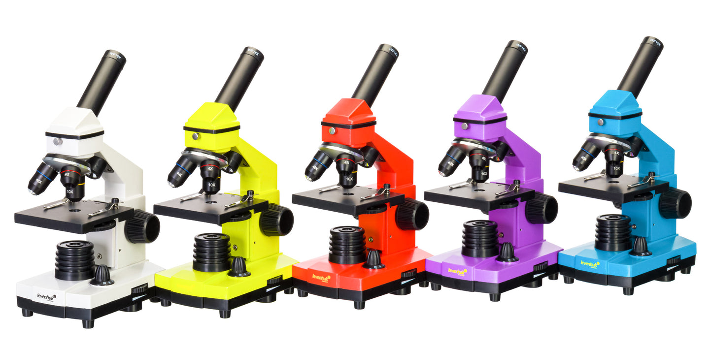 Mikroskop Levenhuk Rainbow 2L PLUS – Pomarańcza